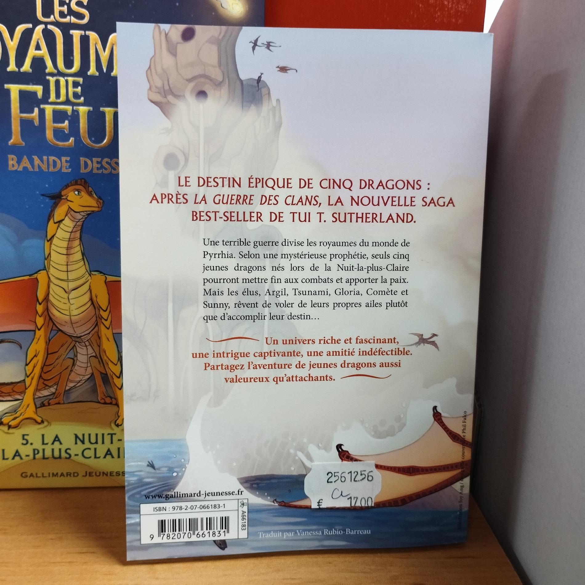 Les Royaumes de Feu de Tui T. Sutherland