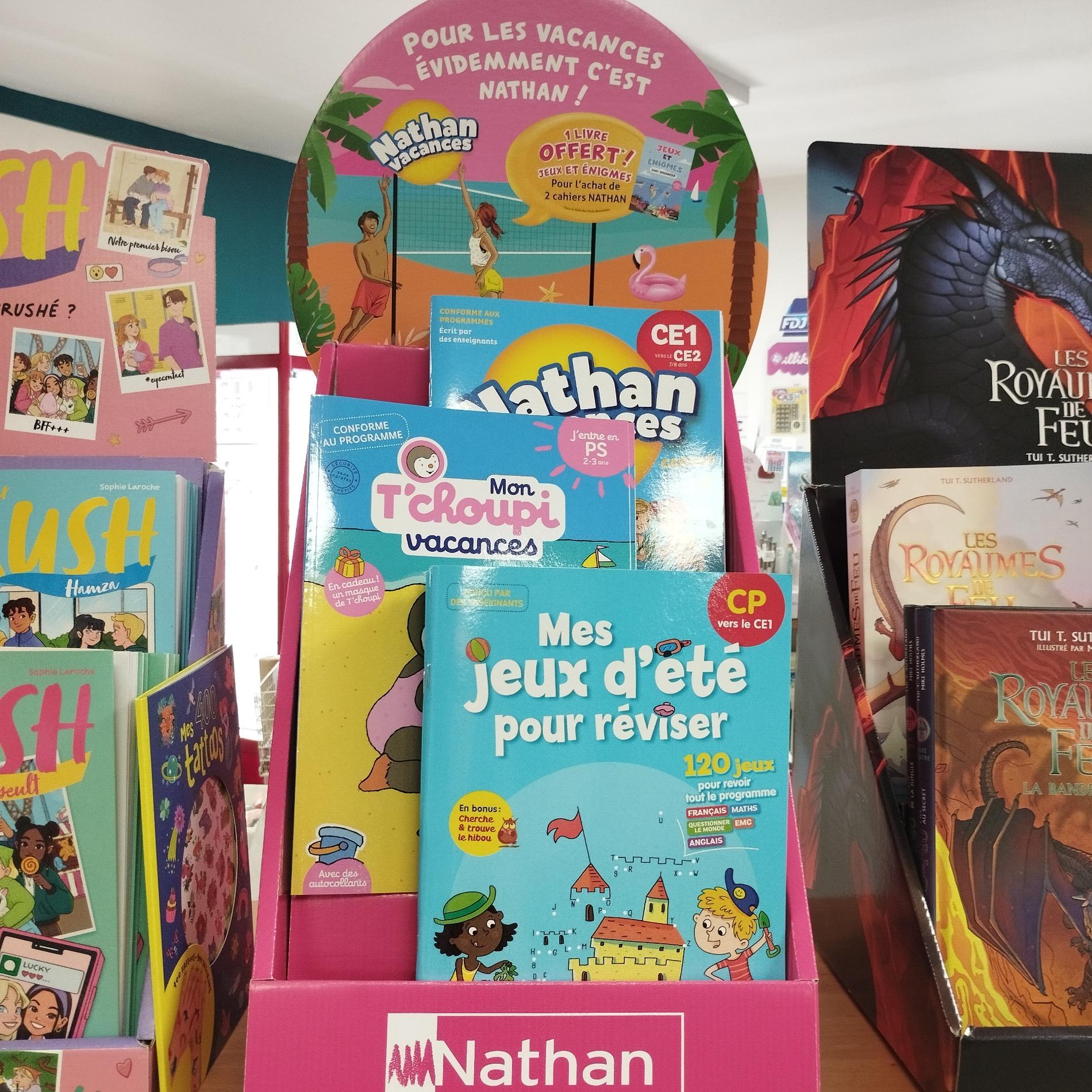 Des cahiers de vacances pour petits et grands