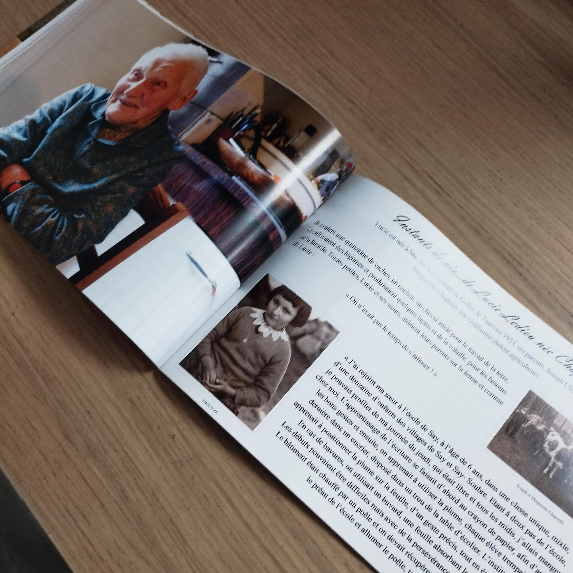 Instants de vie de nos a&icirc;n&eacute;s de la commune de Gelles