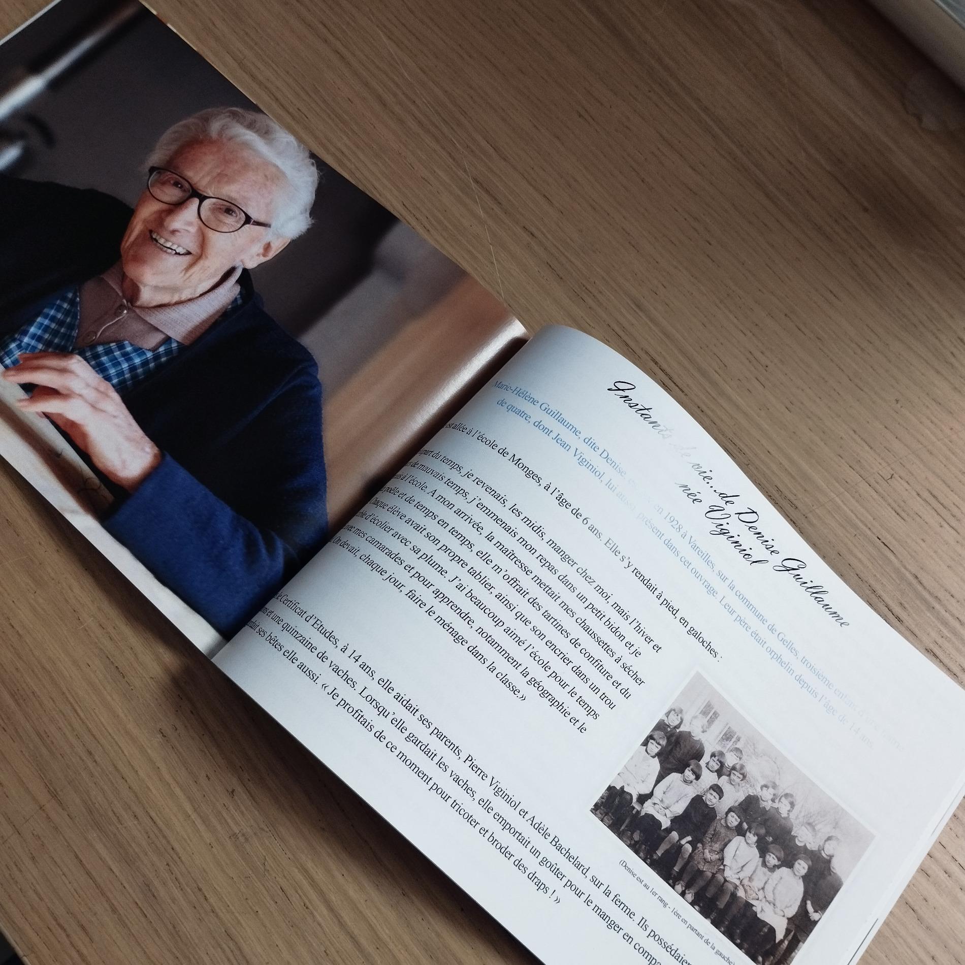 Instants de vie de nos a&icirc;n&eacute;s de la commune de Gelles