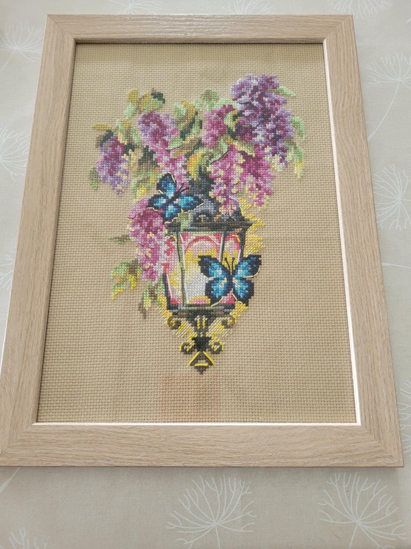 Broderie lumière d'amour